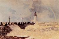 Monet, Claude Oscar - The Jetty at Le Havre